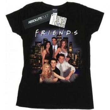 T-Shirt in Cotone Ladies Friends con Foto di Gruppo