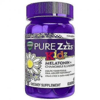 Zzzs Kids – Gomitas de Melatonina con Vicks Pure, 48 Bayas