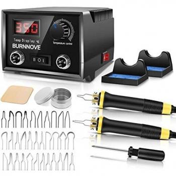 Grabador de Alambre 60W – Doble Puerto + 33 Puntas