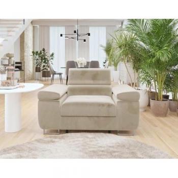 Pablo Velvet Lounge Beige