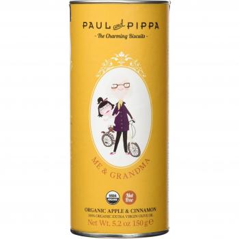 Paul & Pipa Galletas de Manzana Canela 130 Gramos