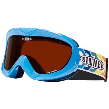 Task Maske Sinner „Shiny Blue“ – Blaue Farbe, One Size