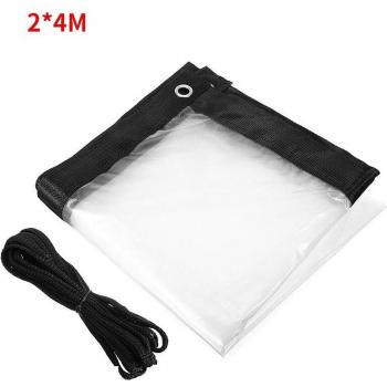 Bâche de protection transparente 2x3m