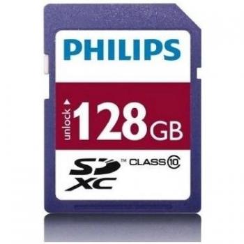 SDXC 128 GB Philips – Classe 10 – 40 Mo/s