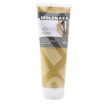 Akrylová barva Molenaer – 250 ml / zlatá