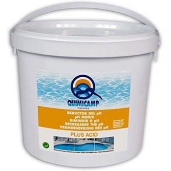 Reductor de ph granulado 8 kilos quimicamp piscinas