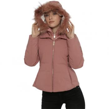 YES ZEE Ladies' Pink Puffer Jacket, XL