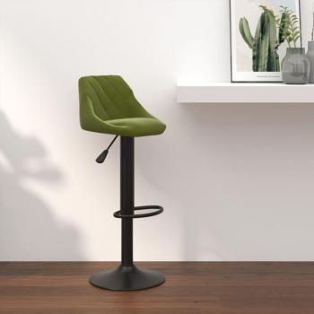 Sgabello da Bar Verde Chiaro Velluto – Furniture Limited