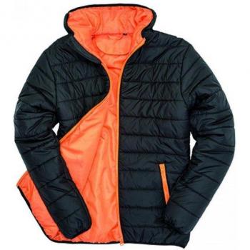 Black and Orange Soft-Pad Jacket (Mens)