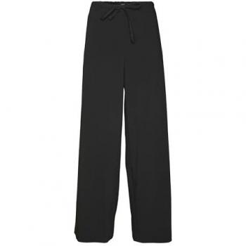 Vero Moda Schwarz Drapierte Stoffhose