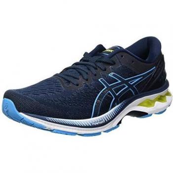 ASICS Men's Gel-Kayano 27 Running Shoe, French Blue Digital Aqua, 8.5 UK