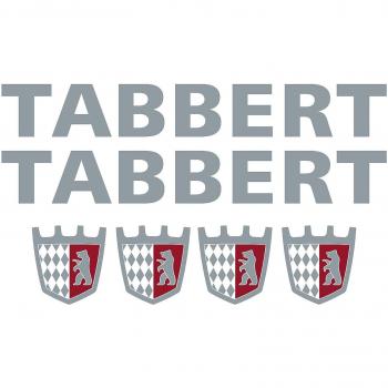 Autocollants Camper Tabbert XL Rouge