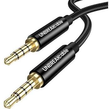 UNBREAKcable 1,2 m Stereo‑Audio‑Leitung für iPhone/iPod/iPad