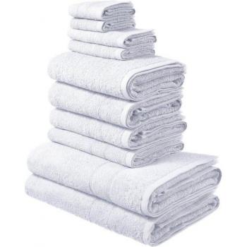My home Handtuch Set Inga – 10‑teilige Auswahl aus feinem Walkfrottee