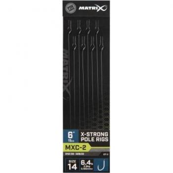 Matrix MXC-2 Standard X-Strong Barbless Rig x8