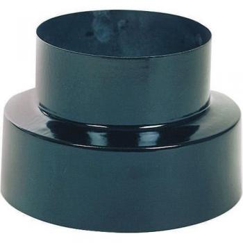 Reducción estufa vitrificado color negro de 150 a 120 mm
