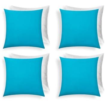 Cobalt Comfort Collection – 4 Outdoor Cushions, 45 cm x 45 cm, Water Resistant