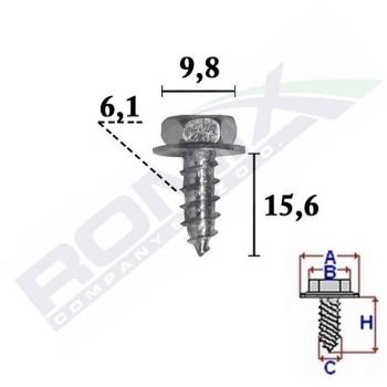 Boulon de fixation ROMIX C70371