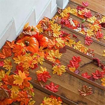 Realistic Maple Leaf Decorations