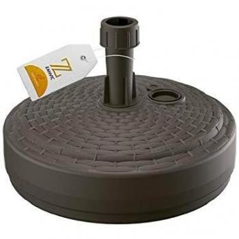 Base per ombrellone 39 cm, Marrone Chocolate