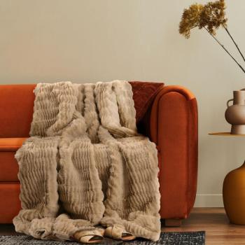 Couverture de Salon Beige 200x240cm Paco Home