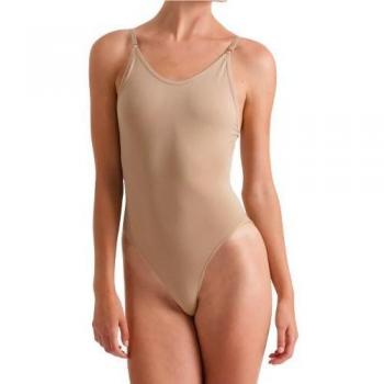 Seamless Low‑Back Dance Leotard (Silk) – Small, LW377