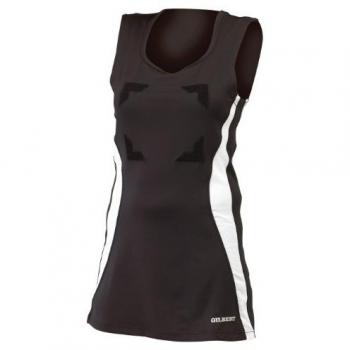 Gilbert Eclipse II Netball Kit – All‑Black & White