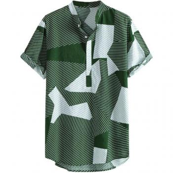 Chemise Hawaïenne à Manches Courtes