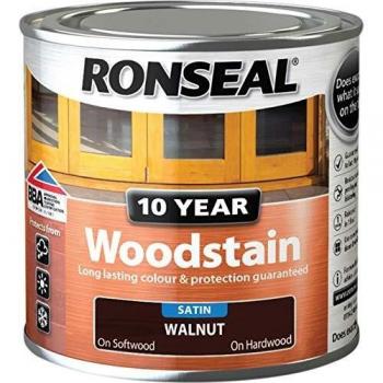 Ronseal 10 Year Woodstain Walnut 250ml