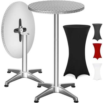 Table de Cuisine Pliable 60 cm en Aluminium