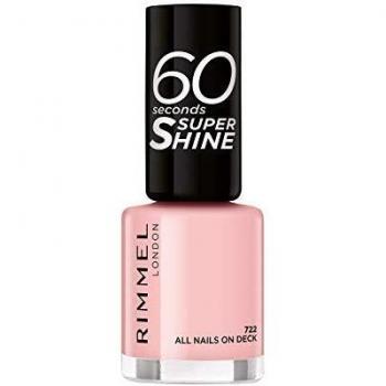 Rimmel 60 Seconds Super Shine 722 All Nails On Deck Esmalte Secado Rápido