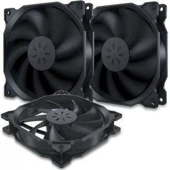 UpHere 120mm Ventilateur pour Boûtier PC D'ordinateur Ultra Silencieux, 3 Pack