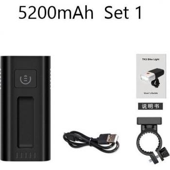 NEWBOLER IPX5 Waterproof Bicycle Flashlight