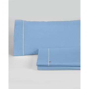 Alexandra House Living Juego de Sábanas Azul Claro Cama 90 cm