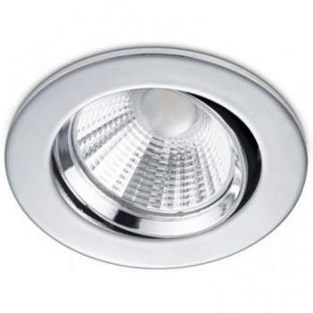 Chrom LED Einbaustrahler Pamir 5,5 W 3000 K