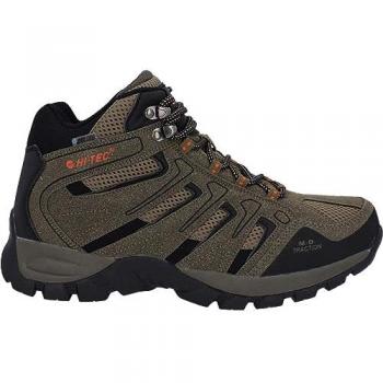 Dark Taupe Hi‑Tec Torca Mid Desert Boots – Men, UK 7, EU 41