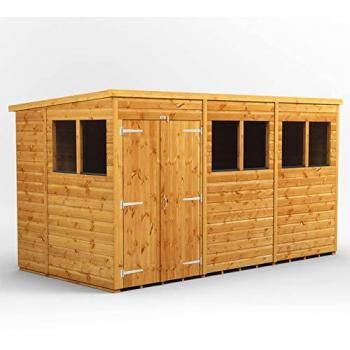 Powersheds 6.3ft Wide Pent Garden Shed