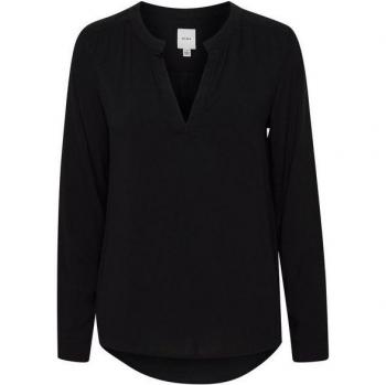 Blouse Manches Longues Ichi Noir 38