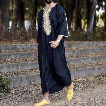 Túnica tradicional Ceisv para hombres musulmanes