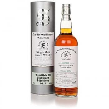 Whisky Linkwood 10 Ans 2012 Signatory 46% 0,7l en boîte cadeau