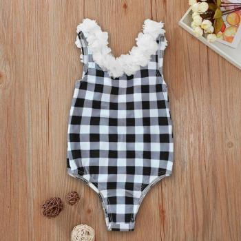 Traje de Baño de Una Sola Pieza con Volantes