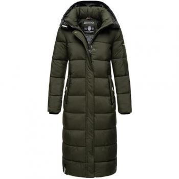 NAVAHOO Isalie Damen‑Mantel – Zeitloser Winterstep mit abnehmbarer Kopfbedeckung