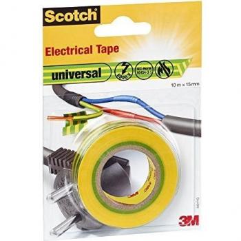 Cinta aislante eléctrica Scotch 4401YG