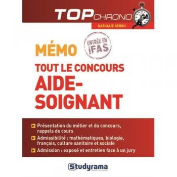 Mémo tout le concours Aide-soignant