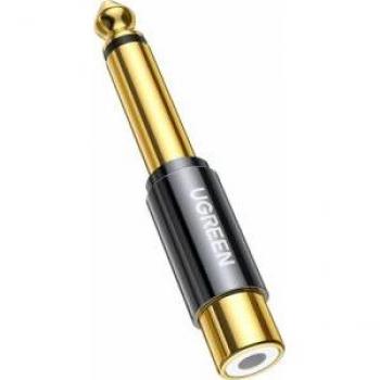 Ugreen Adaptateur 6,35 mm vers RCA avec Connecteurs Plaqués Or
