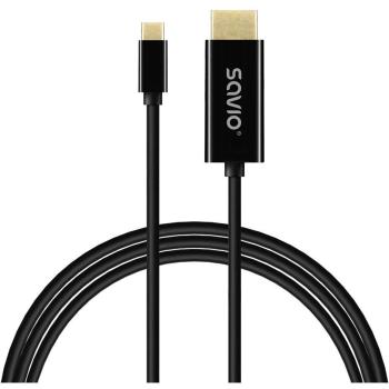Cable USB-C a HDMI 2m Savio CL-191