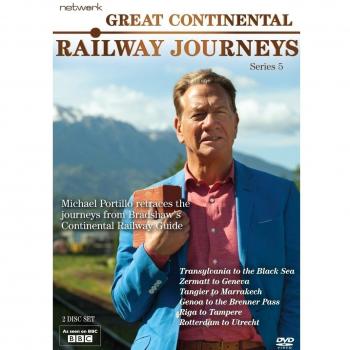GREAT CONTINENTAL RAILWAY JOURNEYS SERIES 5 DVD NEW SEALED MICHAEL PORTILLO