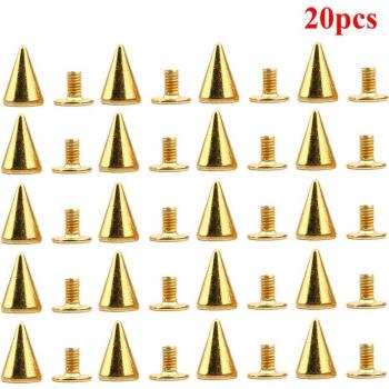 Crampons Vissés 10 mm pour Clôture et Décoration