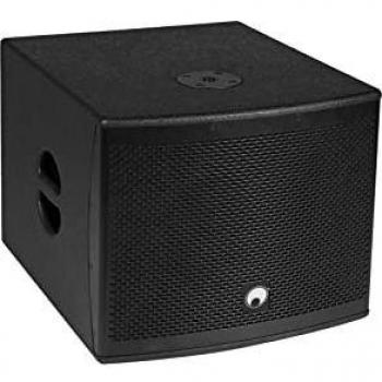 Caisson de basses actif Omnitronic MOLLY-12A noir avec Bluetooth et DSP 700 W