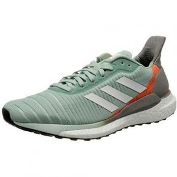 Adidas Damen Road Running 19 – Grüne Tinte, Weiß & Koralle, EU 38
